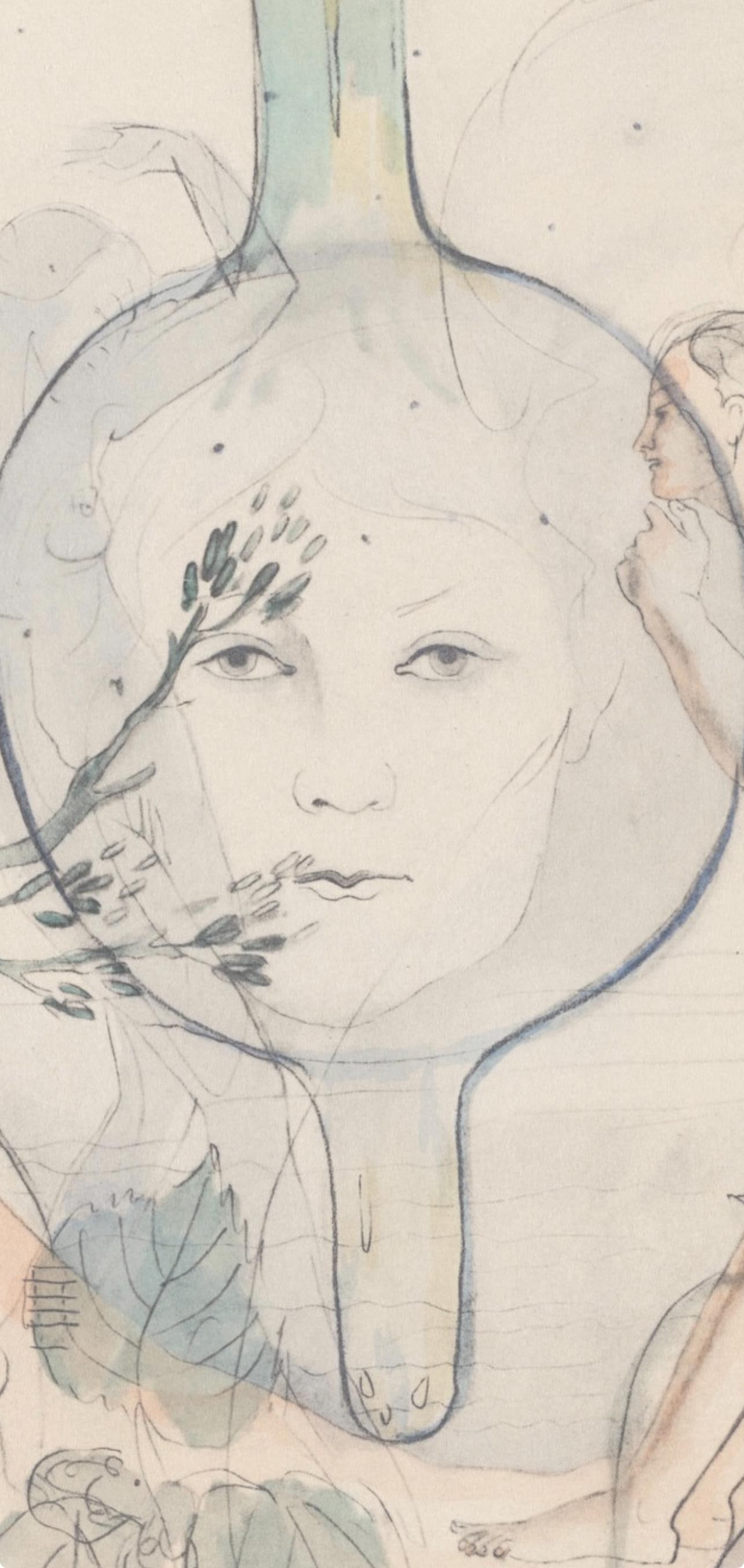 Lithograph - Francis Picabia - Composition - Le Peseur d'mes (The Weigher of Souls) - 6