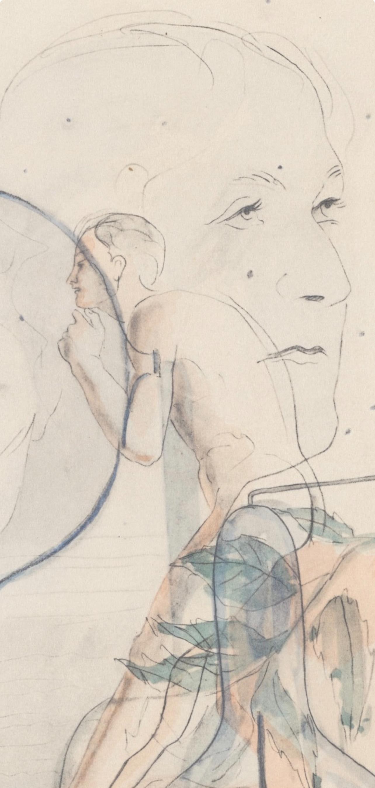 Lithograph - Francis Picabia - Composition - Le Peseur d'mes (The Weigher of Souls) - 7