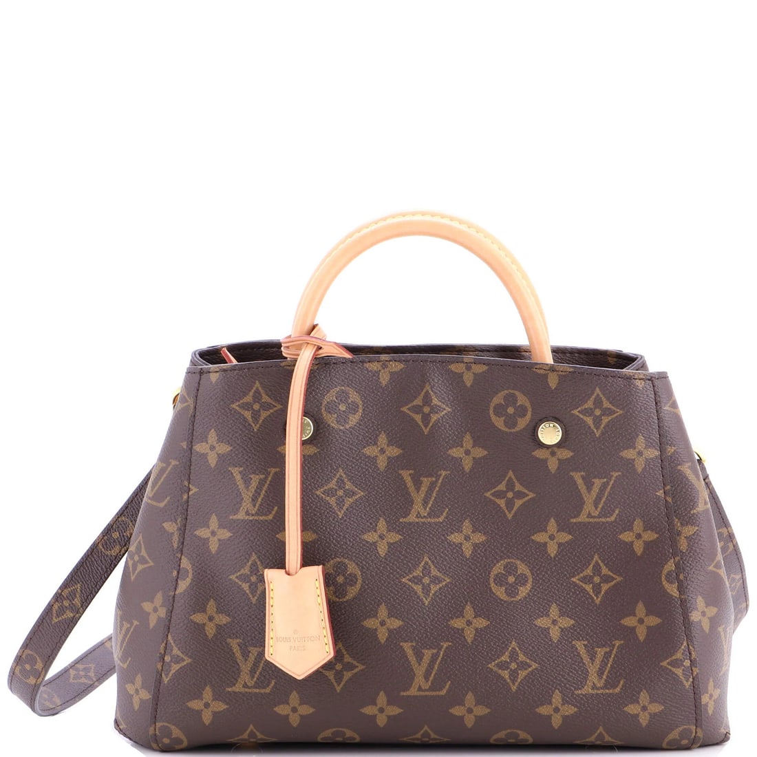 BB Louis Vuitton Montaigne Handbag Monogram Canvas (1 of 6)