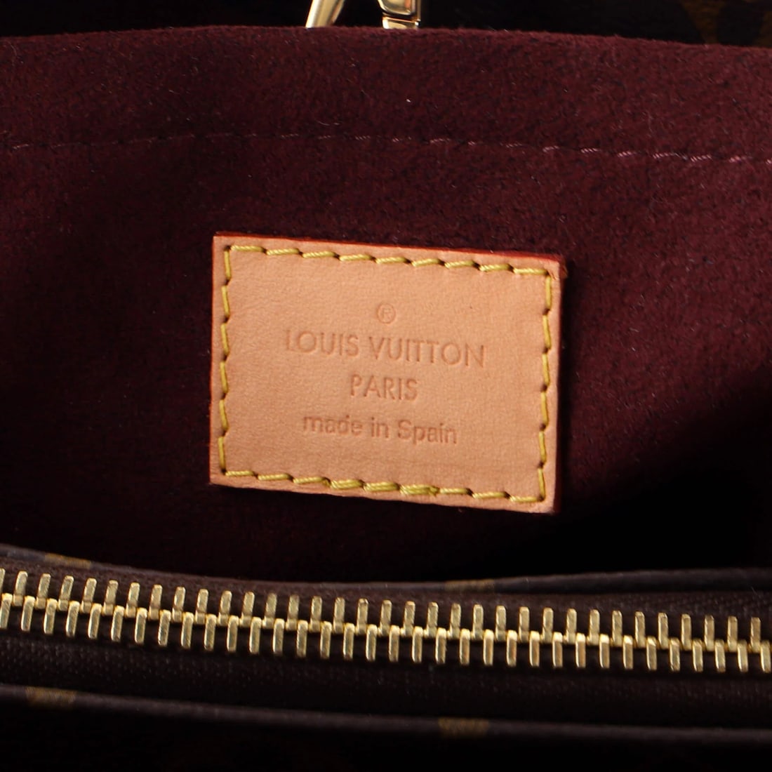 BB Louis Vuitton Montaigne Handbag Monogram Canvas - 6