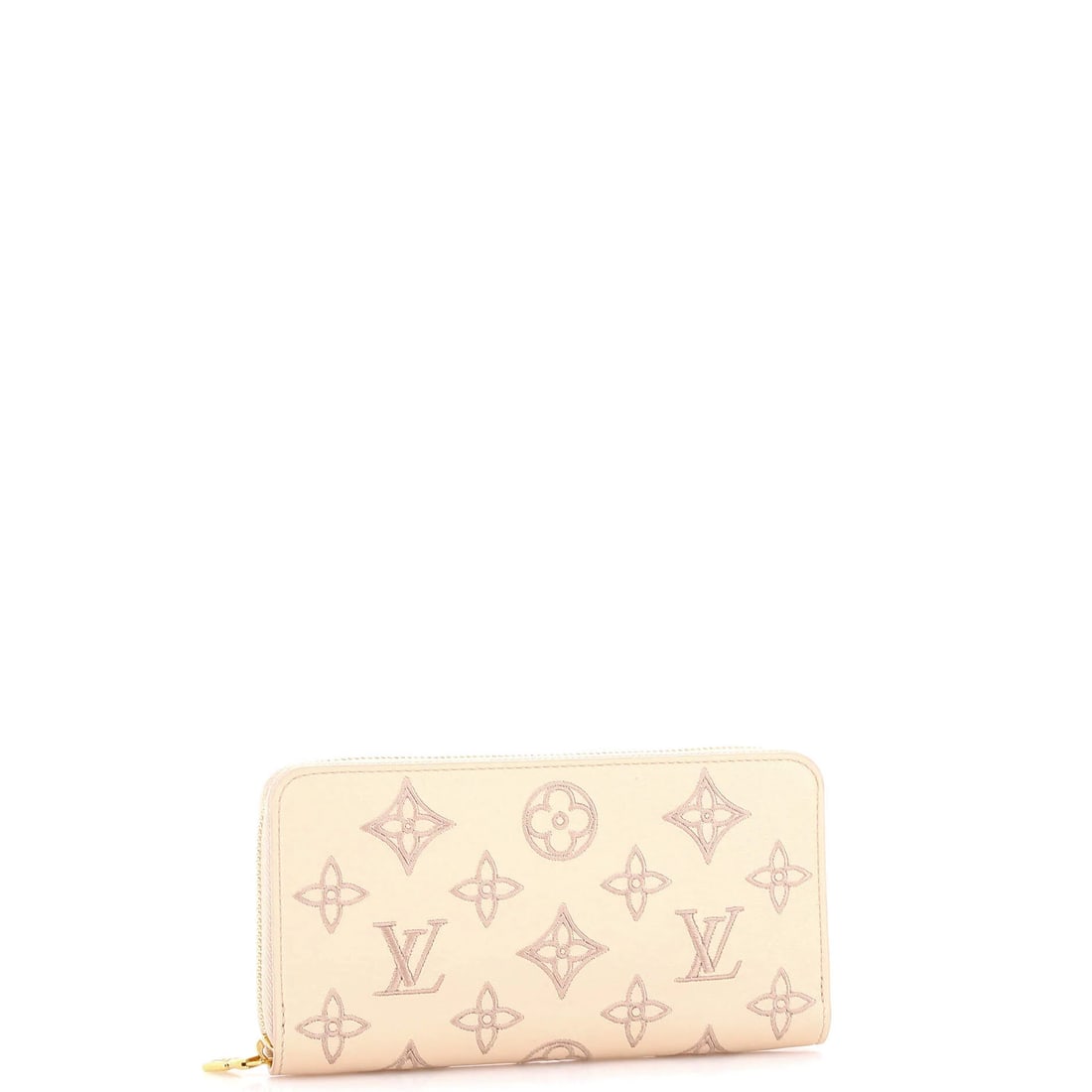 Leather Louis Vuitton Zippy Wallet Monogram Broderie Anglaise Embroidered - 2