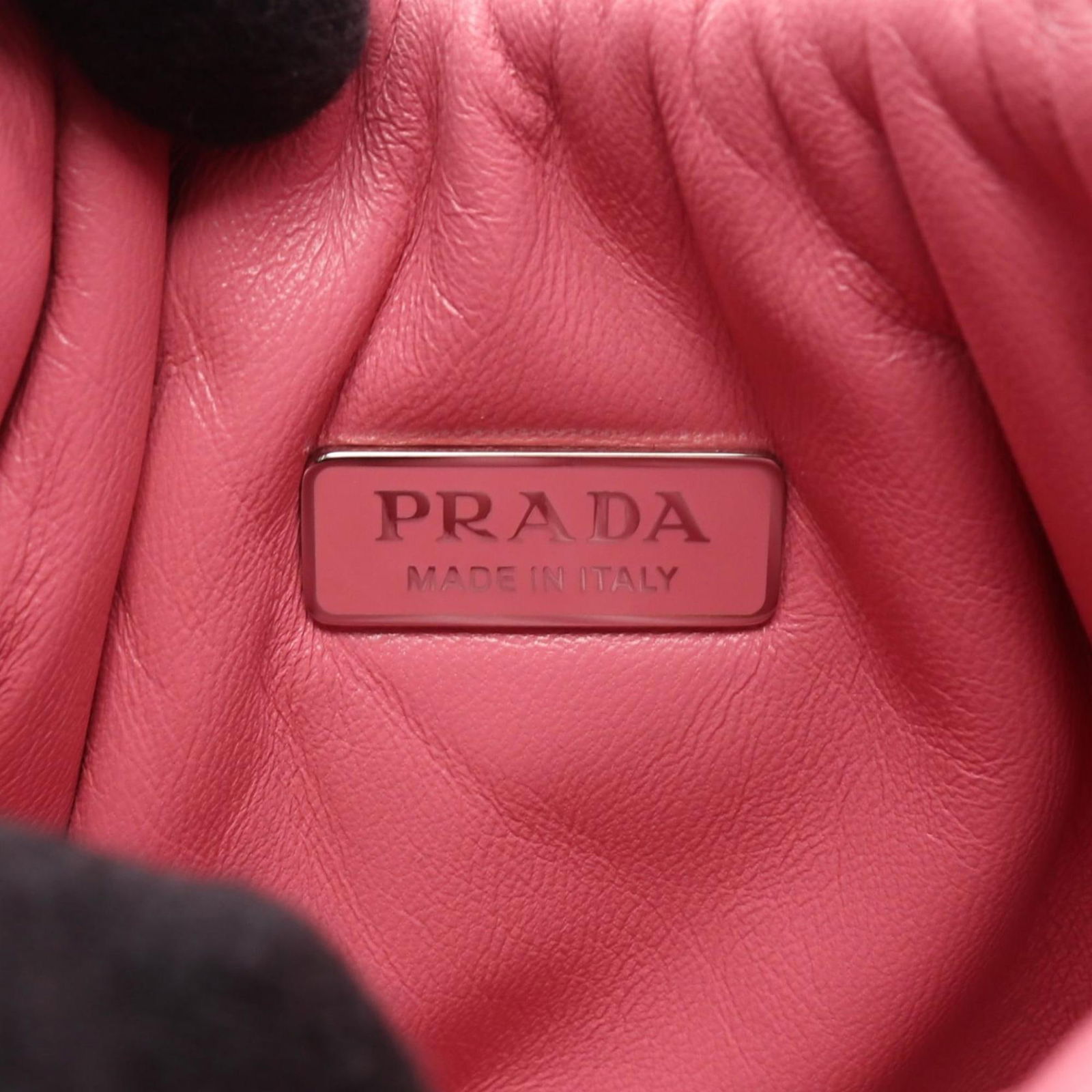 Leather Prada Handbag - 4