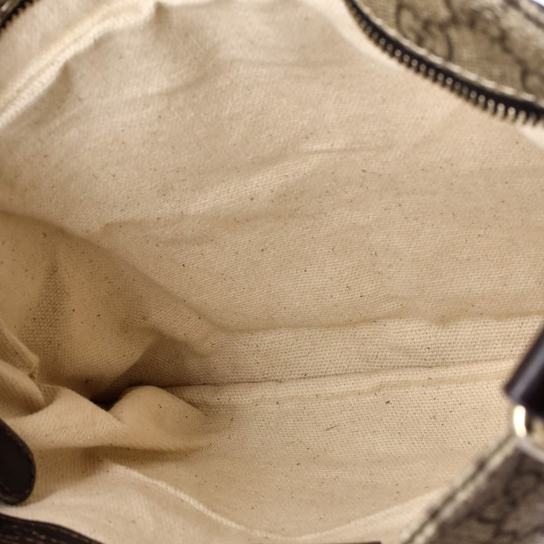 Medium Gucci Front Zip Flat Messenger Bag GG Coated Canvas - 4