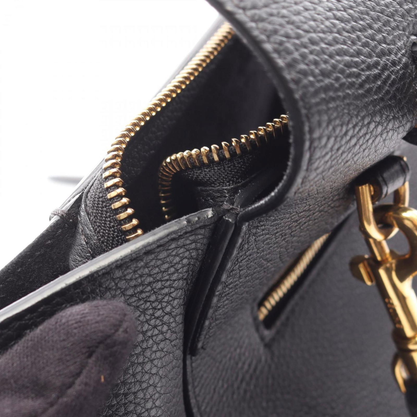 Leather Celine Handbag - 12