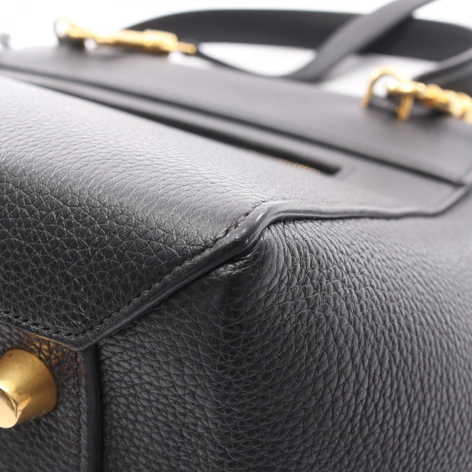 Leather Celine Handbag - 8