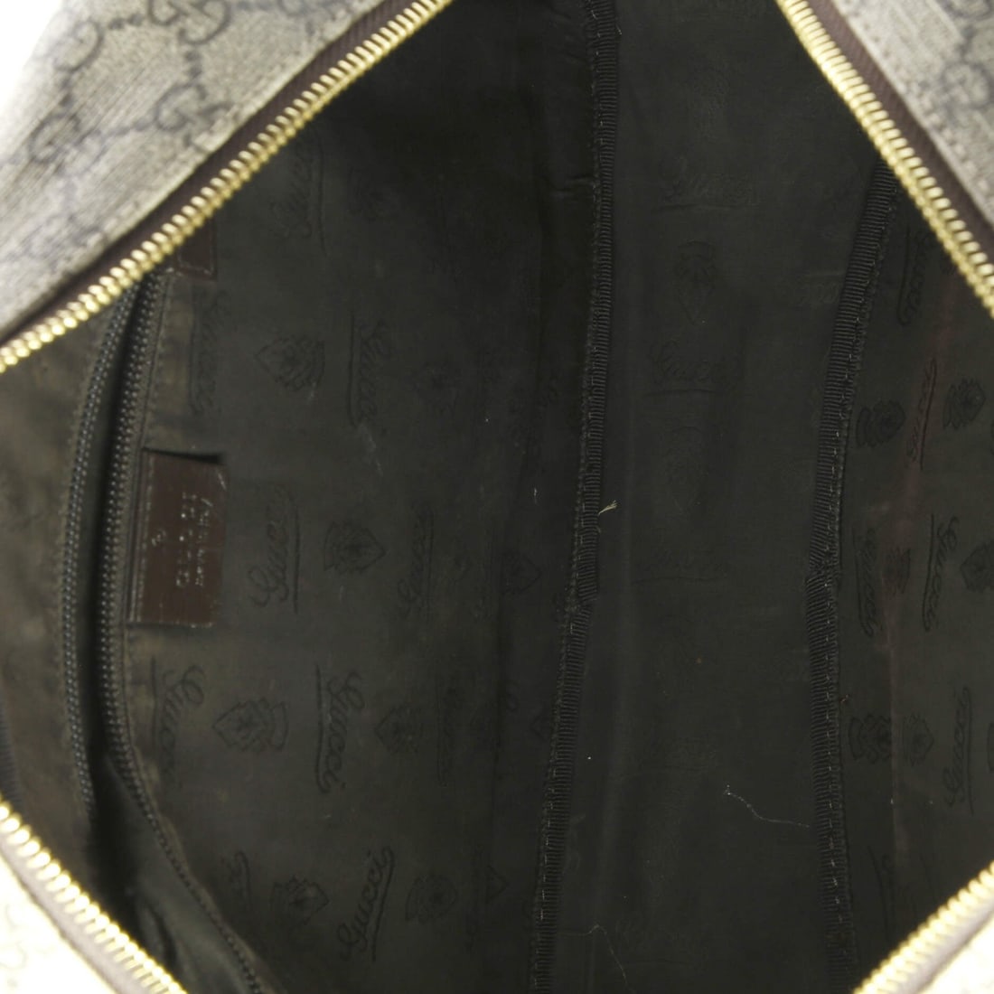 Large Gucci Front Zip Camera Bag GG Coated Canvas - 5