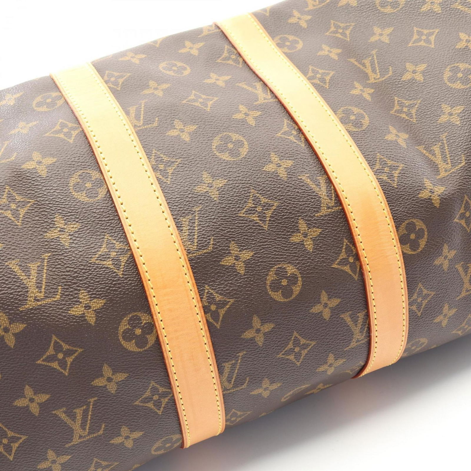 Leather - Louis Vuitton Boston Bag Coated Canvas - 8