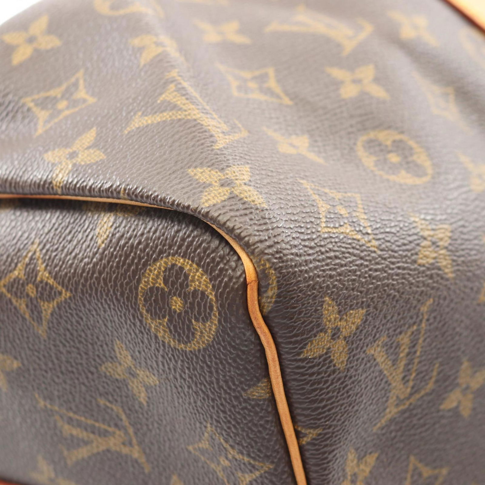 Leather - Louis Vuitton Boston Bag Coated Canvas - 9