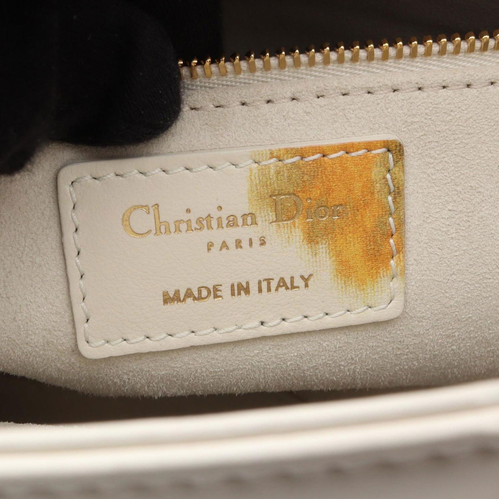 Leather Christian Dior Handbag - 4