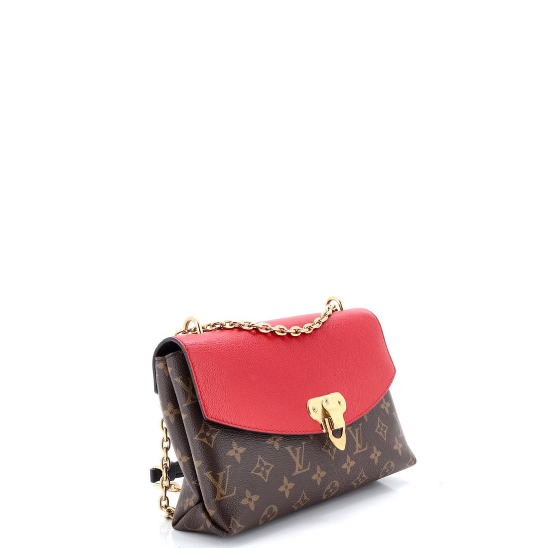 Leather Louis Vuitton Saint Placide Handbag Monogram Canvas and - 2