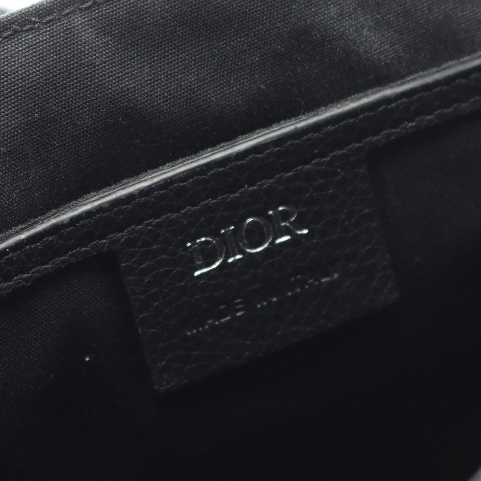 Leather Christian Dior Shoulder Bag - 4