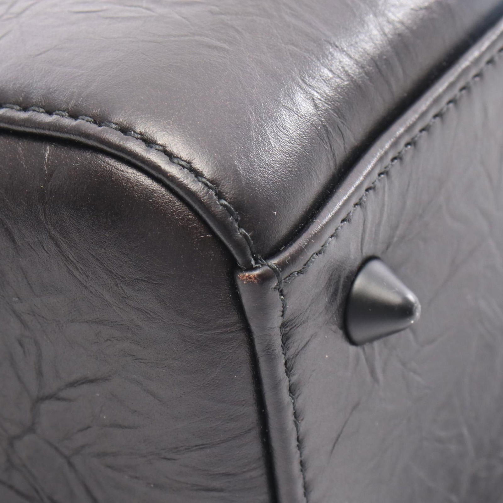 Leather Christian Dior Handbag - 6