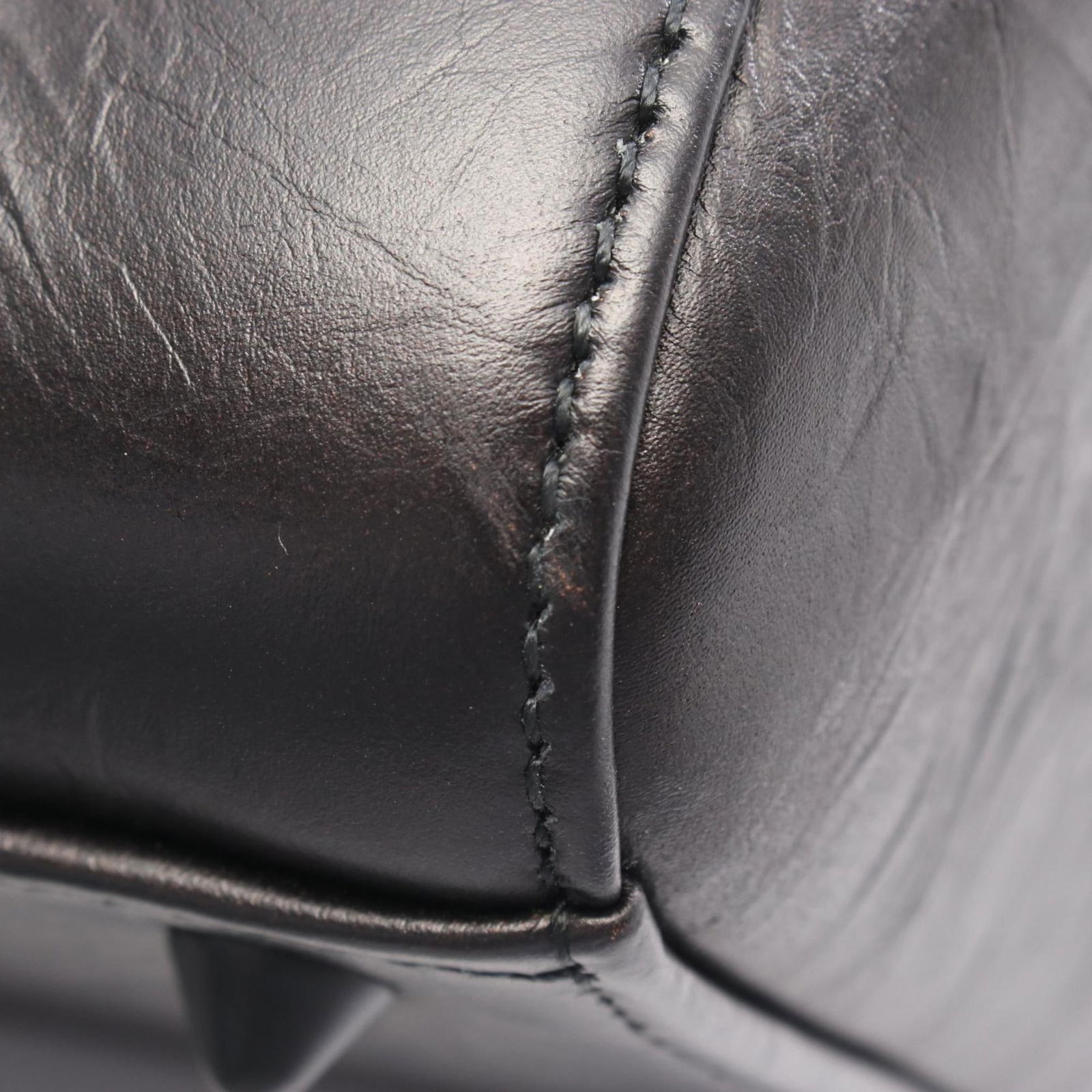 Leather Christian Dior Handbag - 7