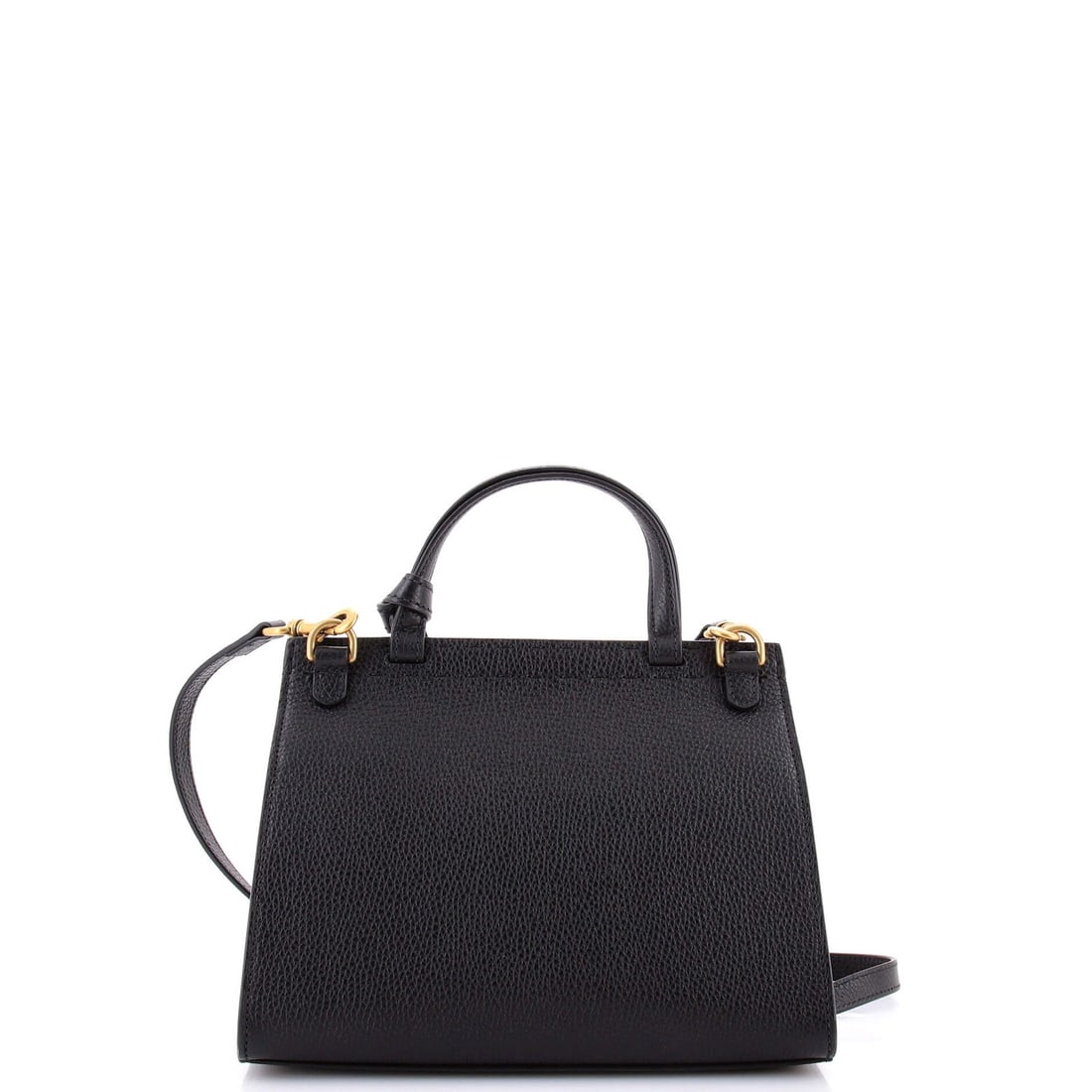 Mini Gucci GG Marmont Top Handle Bag Leather - 3