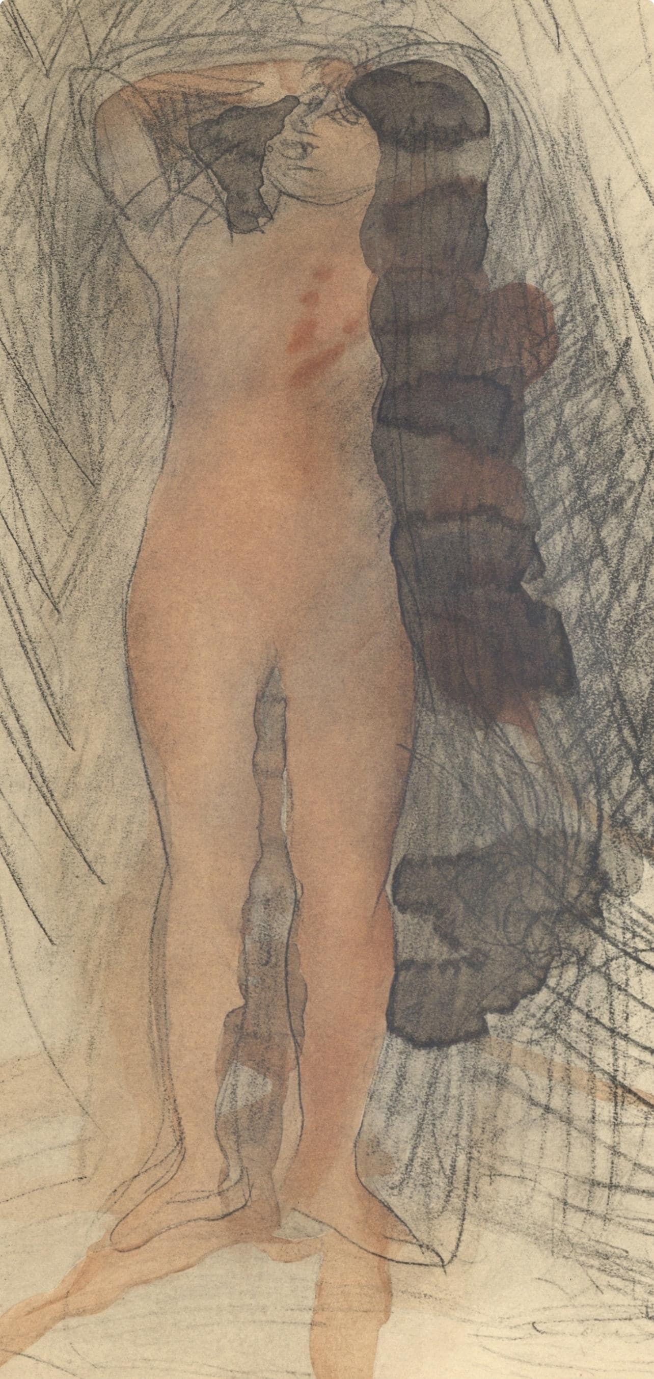 Lithograph - Auguste Rodin - Composition - La Varende - Rodin - 2