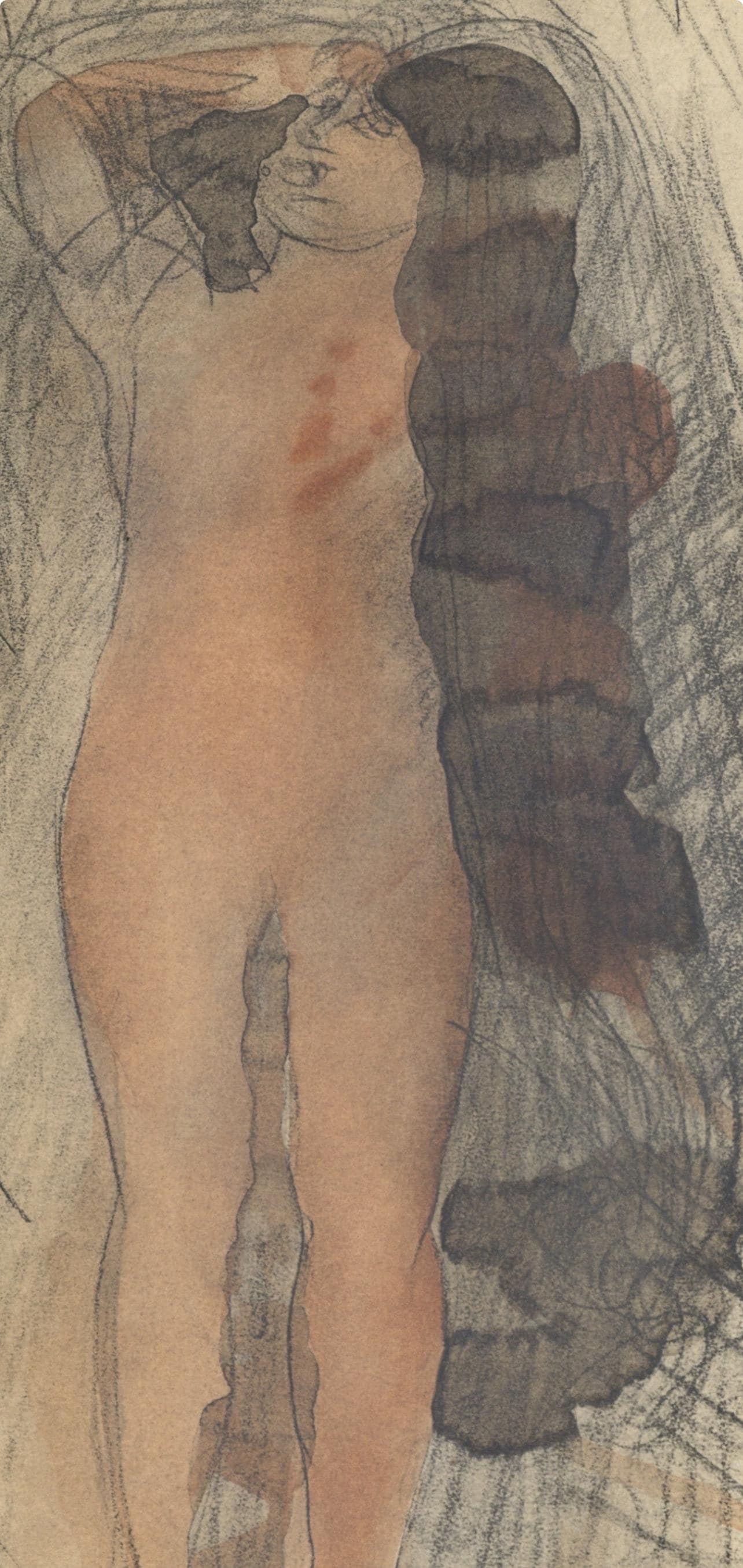 Lithograph - Auguste Rodin - Composition - La Varende - Rodin - 3