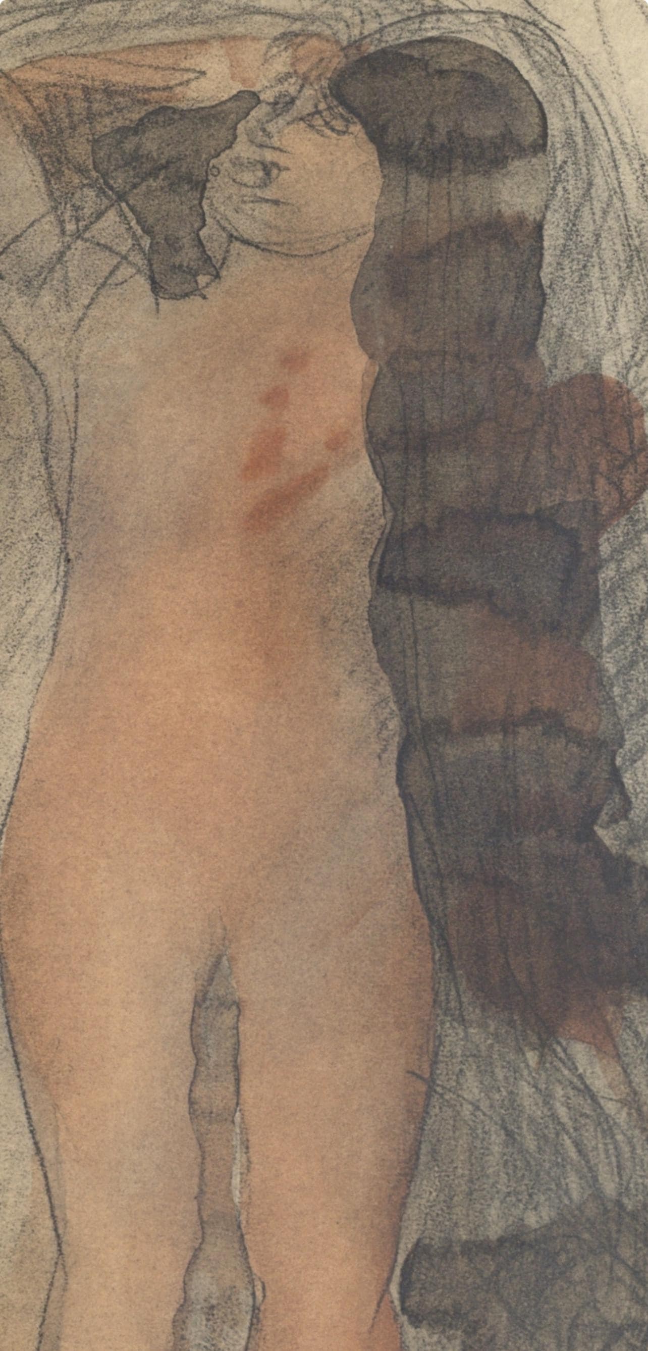 Lithograph - Auguste Rodin - Composition - La Varende - Rodin - 4