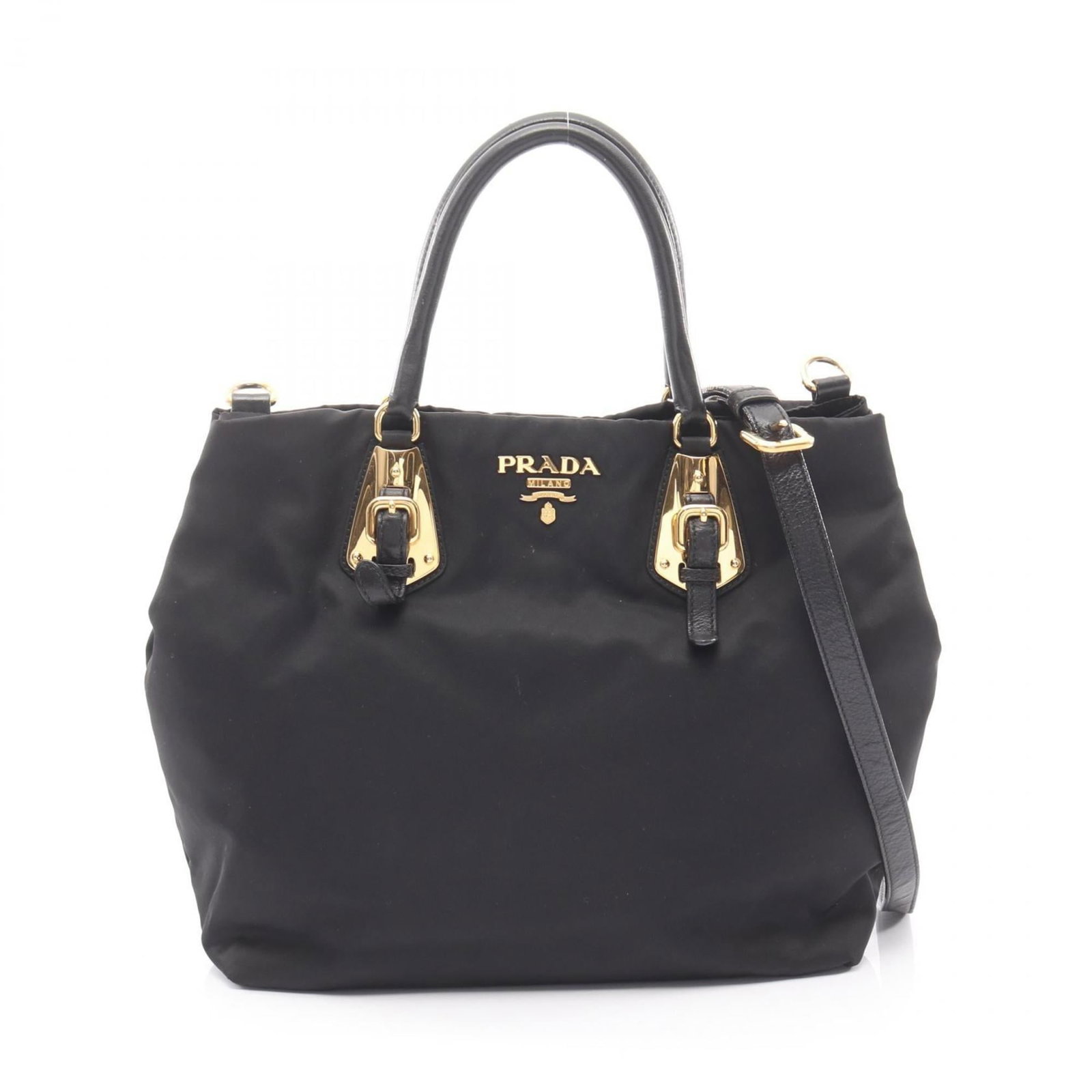 Leather - Prada Tote Bag Nylon (1 of 10)