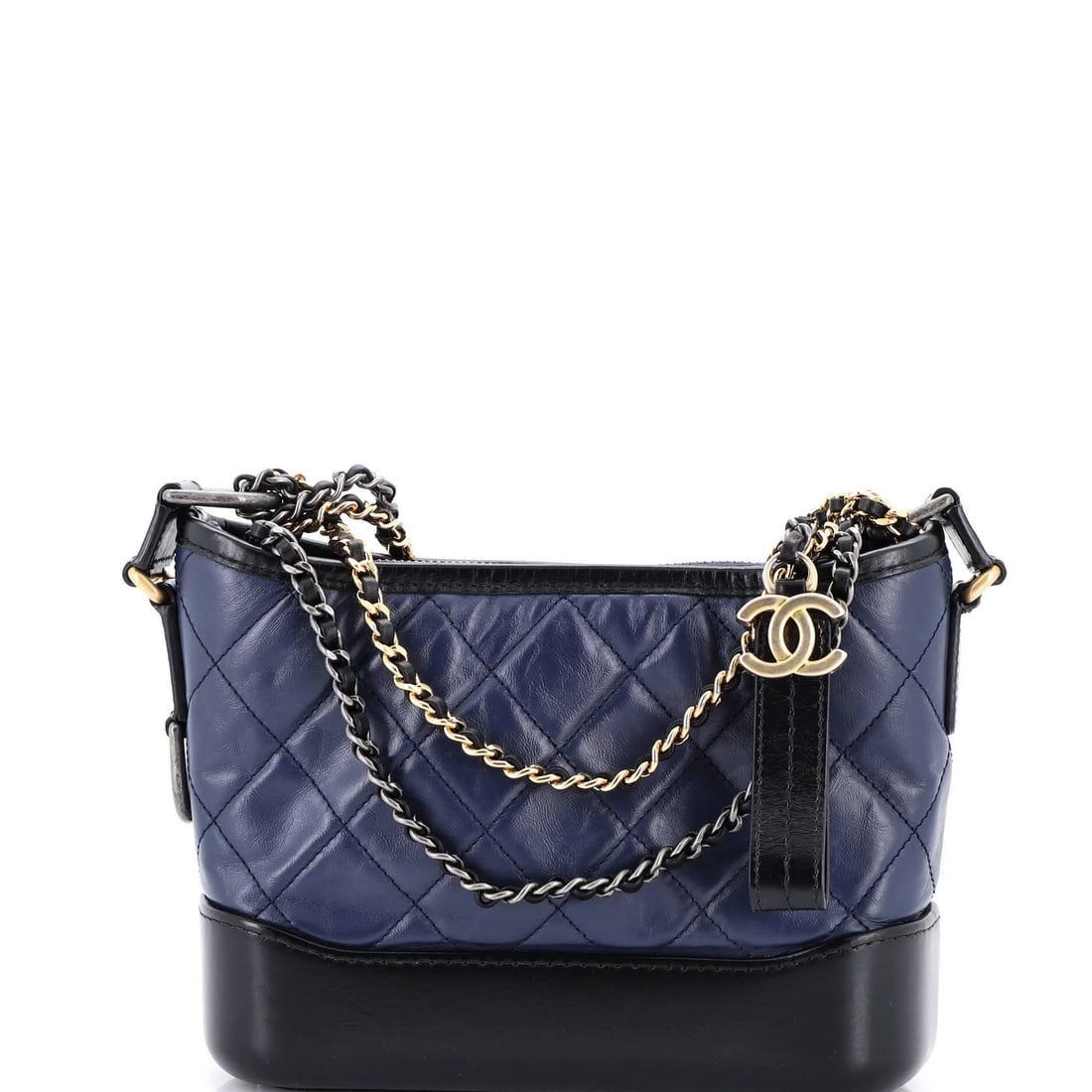 Small Chanel Gabrielle Hobo Quilted Aged Calfskin (1 of 8)