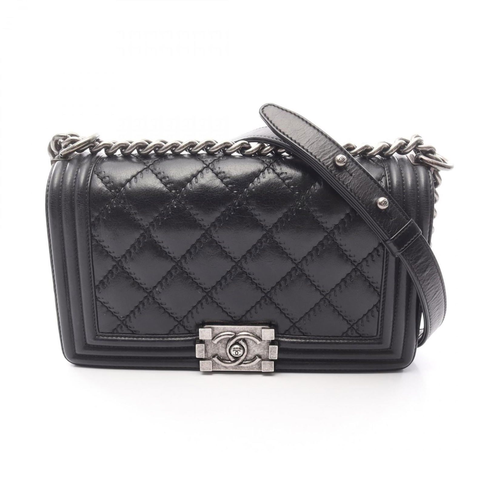 Leather Chanel Shoulder Bag (1 of 13)