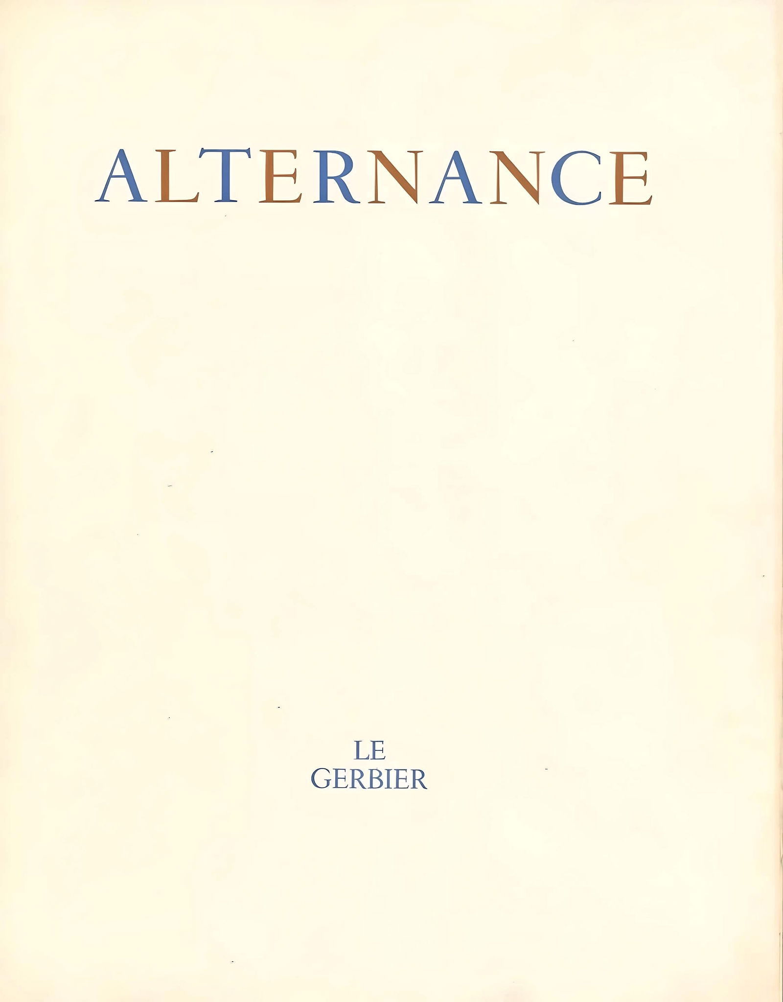 Etching - Valentin Hugo - Composition - Alternance - 6