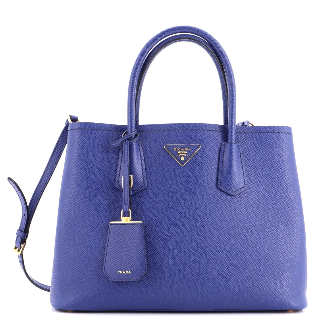 Medium Prada Cuir Double Tote Saffiano Leather: Medium Prada Cuir Double Tote Saffiano Leather This listing features Medium Prada Cuir Double Tote Saffiano Leather. Item specifics are provided below. Item Specifics: Brand: Prada Exterior