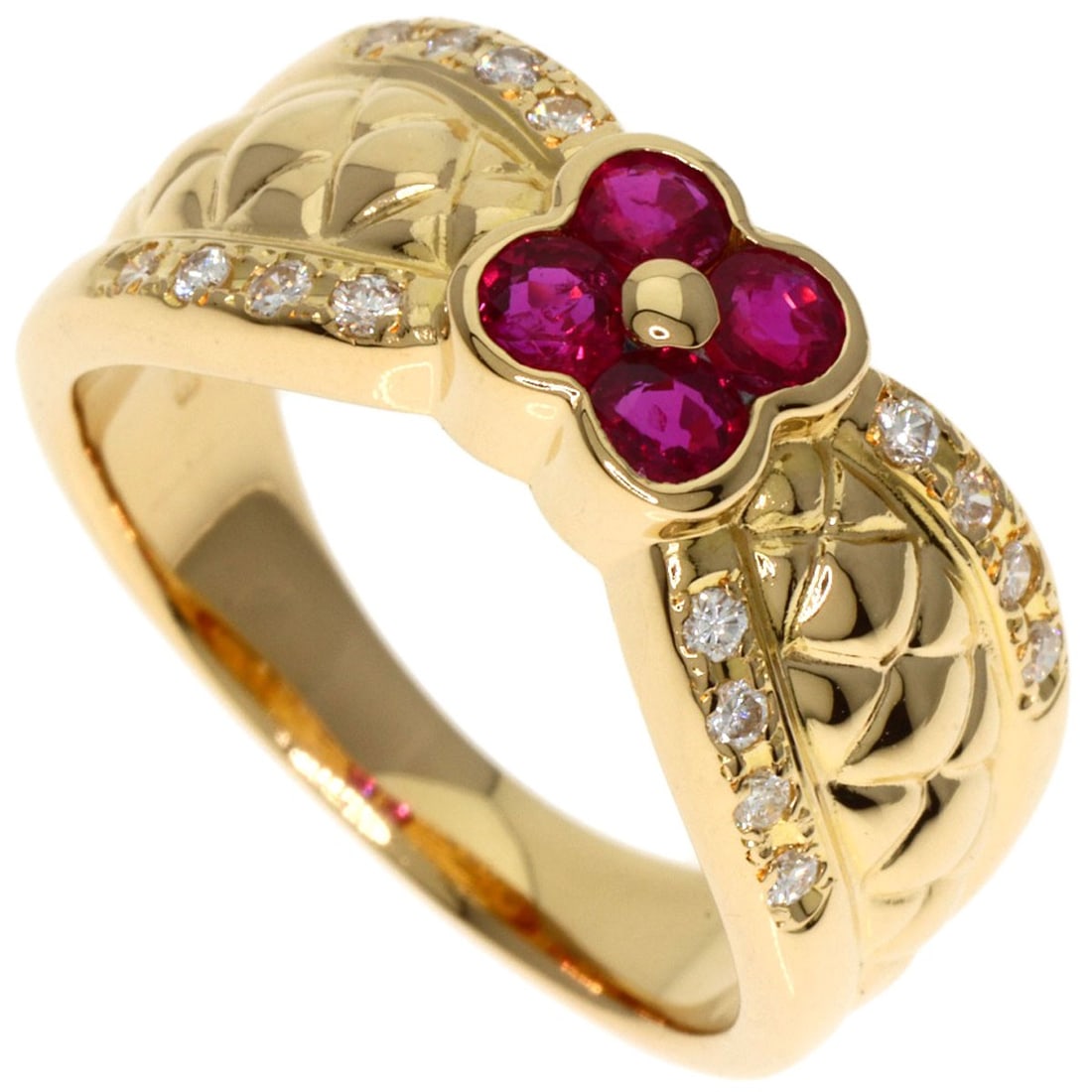 Gold TASAKI Ruby Diamond Ring K18 Yellow: Gold TASAKI Ruby Diamond Ring K18 Yellow This listing features Gold TASAKI Ruby Diamond Ring K18 Yellow. Item specifics are provided below. Item Specifics: Brand: TASAKI Style: Ring Material: K18