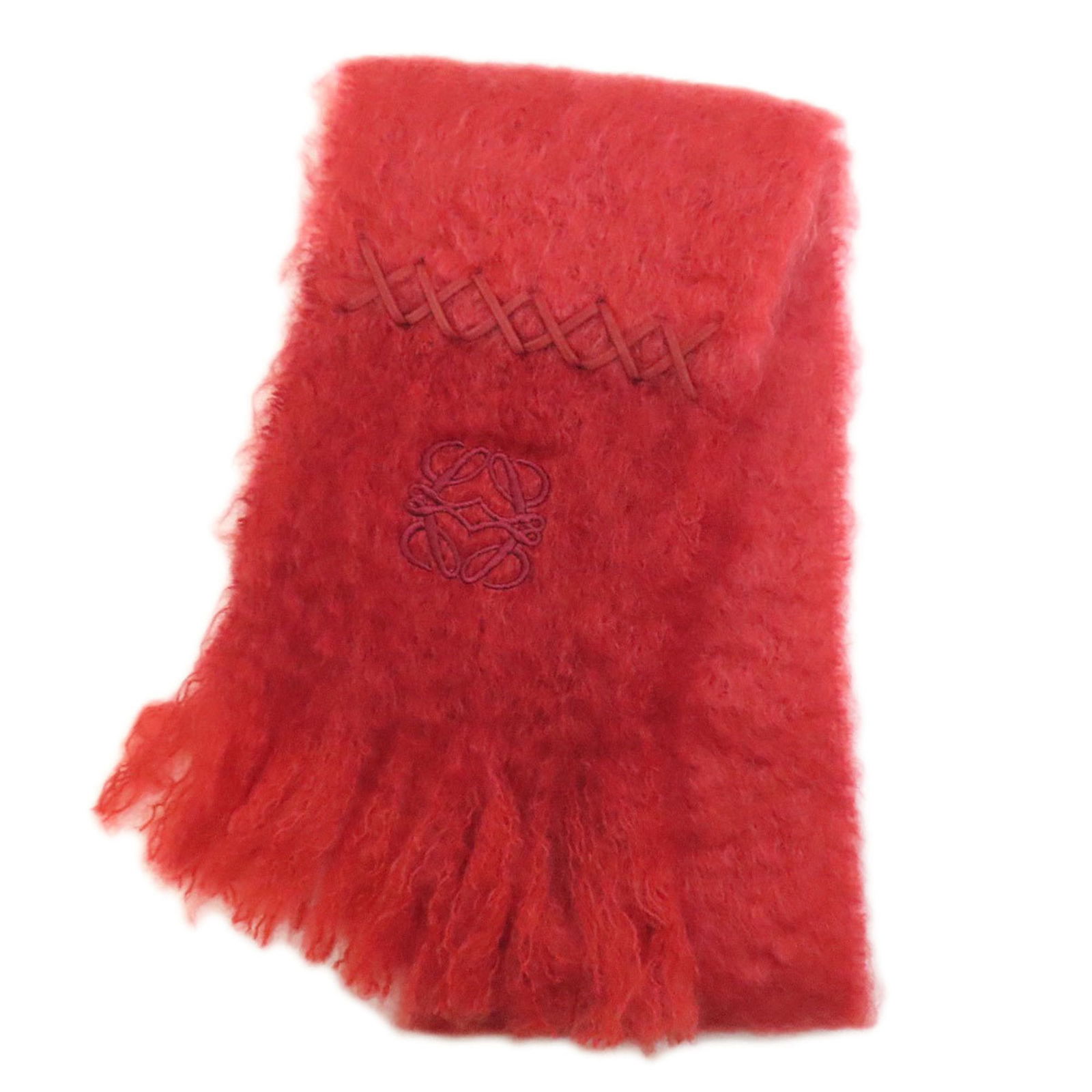 Wool - Loewe Stole Mohair: Wool - Loewe Stole Mohair This listing features Wool - Loewe Stole Mohair. Item specifics are provided below. Item Specifics: Brand: Loewe Type: Stole Gender: Women Color: Red Color Material: Mohair ,