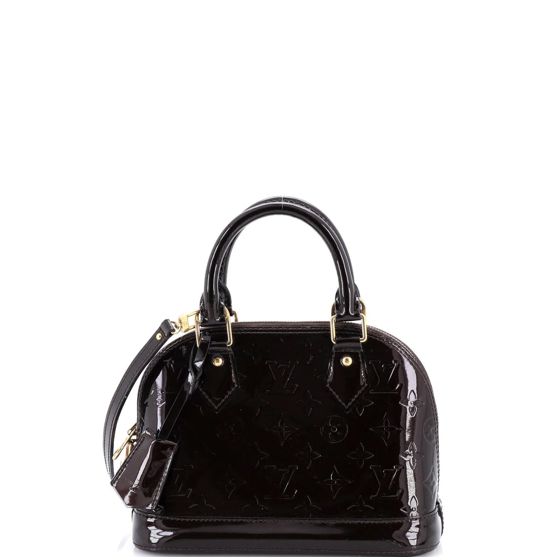BB Louis Vuitton Alma Handbag Monogram Vernis: BB Louis Vuitton Alma Handbag Monogram Vernis This listing features BB Louis Vuitton Alma Handbag Monogram Vernis. Item specifics are provided below. Item Specifics: Brand: Louis Vuitton Exterior Mate