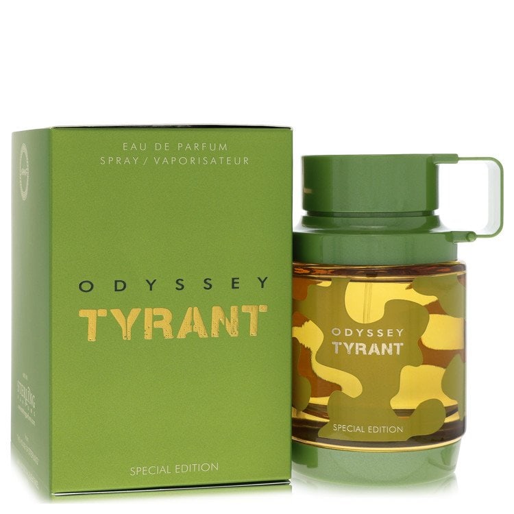 Spray Armaf Odyssey Tyrant Cologne By Armaf Eau De Parfum: Spray Armaf Odyssey Tyrant Cologne By Armaf Eau De Parfum This listing features Spray Armaf Odyssey Tyrant Cologne By Armaf Eau De Parfum. Item specifics are provided below. Item Specifics: Brand: Arm