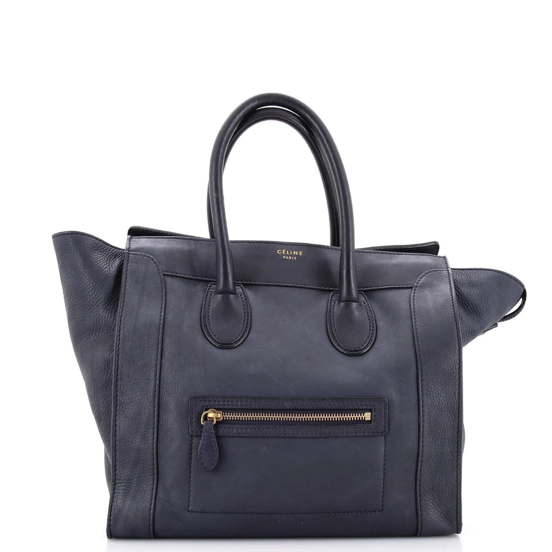 Mini Celine Luggage Bag Grainy Leather (1 of 7)