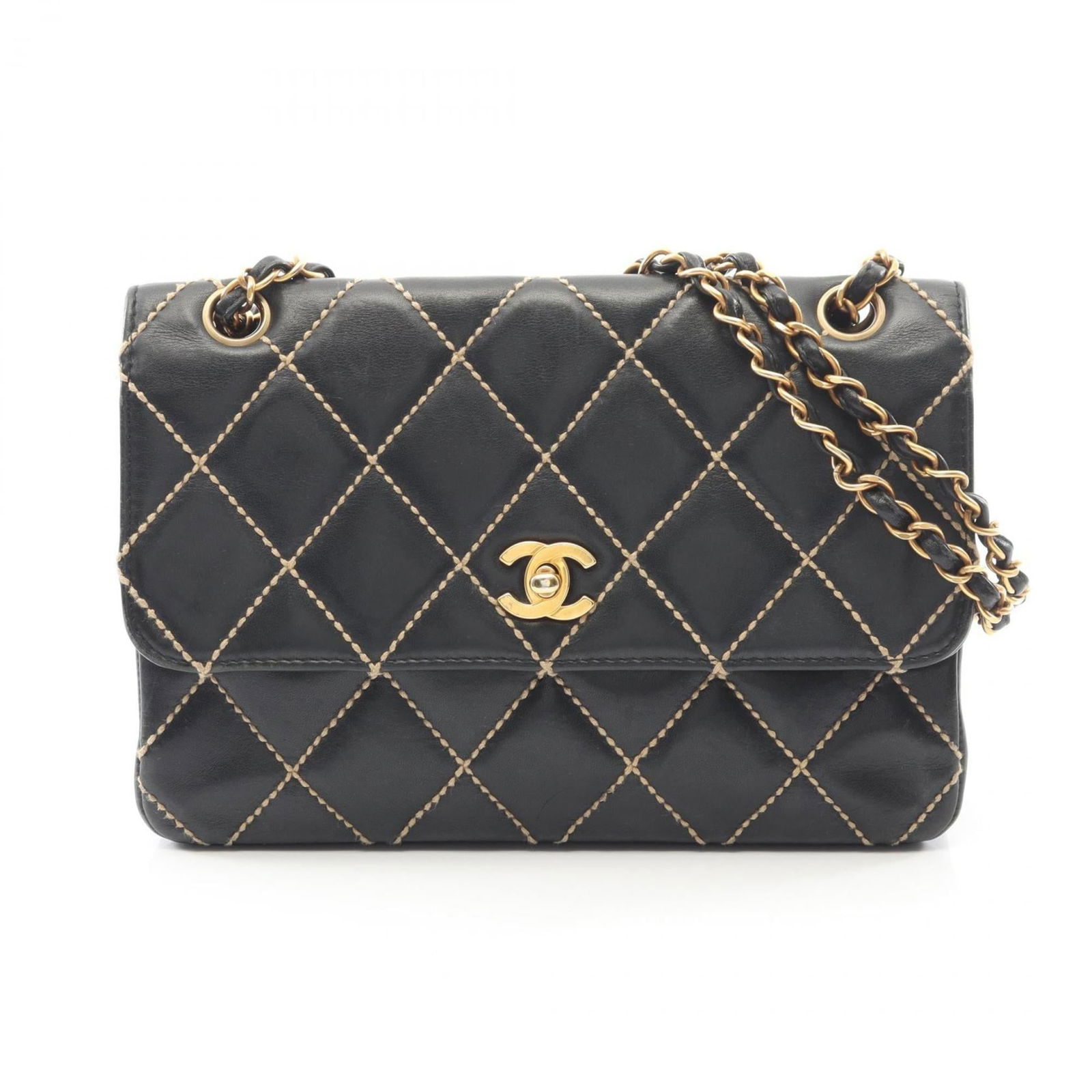 Leather Chanel Shoulder Bag: Leather Chanel Shoulder Bag This listing features Leather Chanel Shoulder Bag. Item specifics are provided below. Item Specifics: Brand: Chanel Type: Shoulder Bag Material: Leather Color: Black