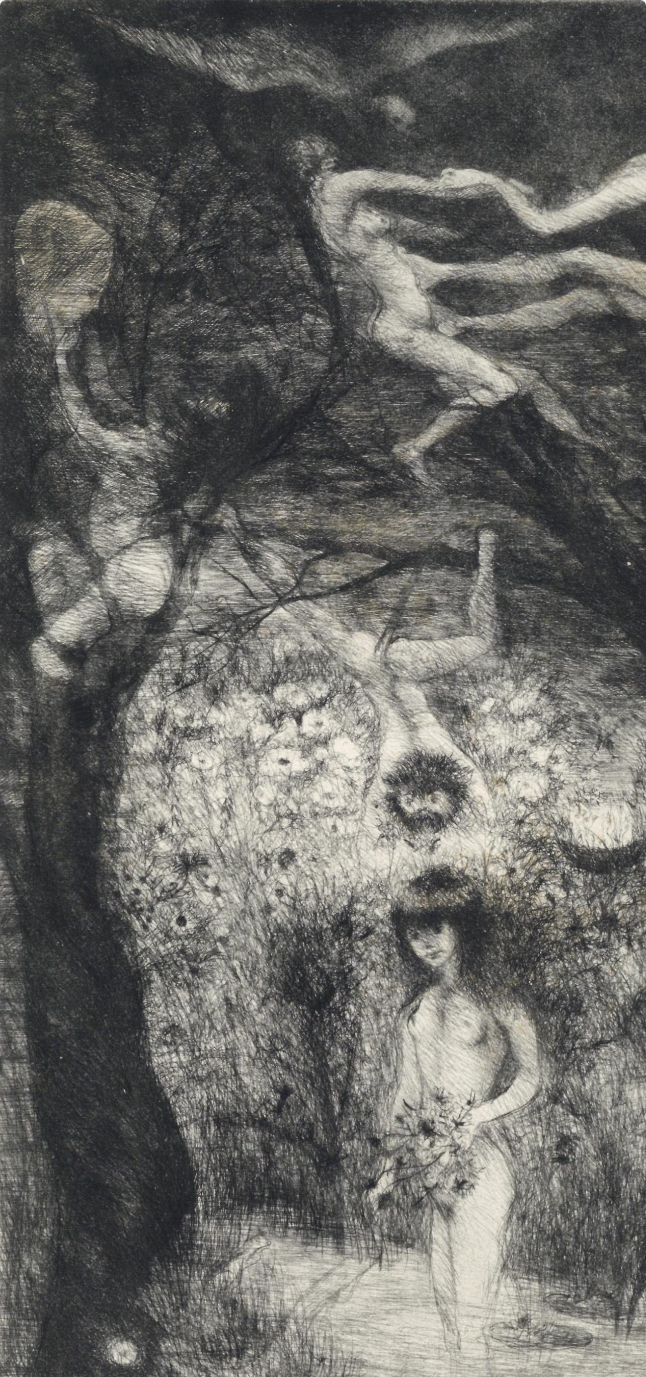 Etching - douard Goerg - Composition - Alternance - 3