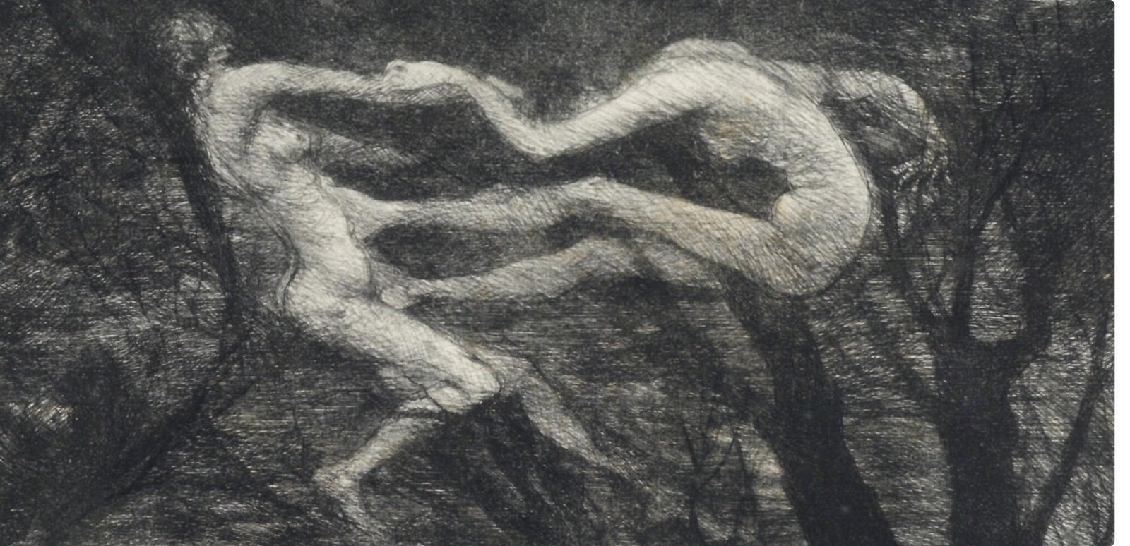 Etching - douard Goerg - Composition - Alternance - 6