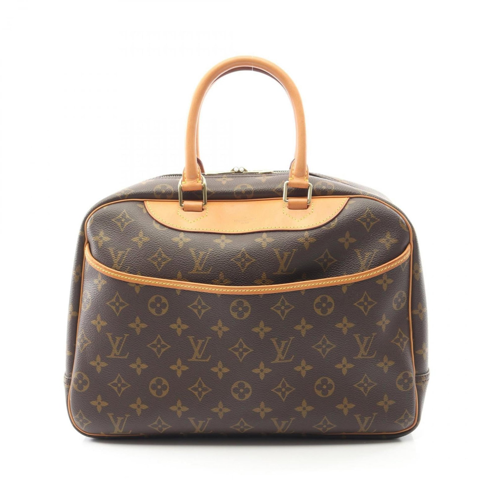 Leather - Louis Vuitton Handbag Coated Canvas (1 of 11)