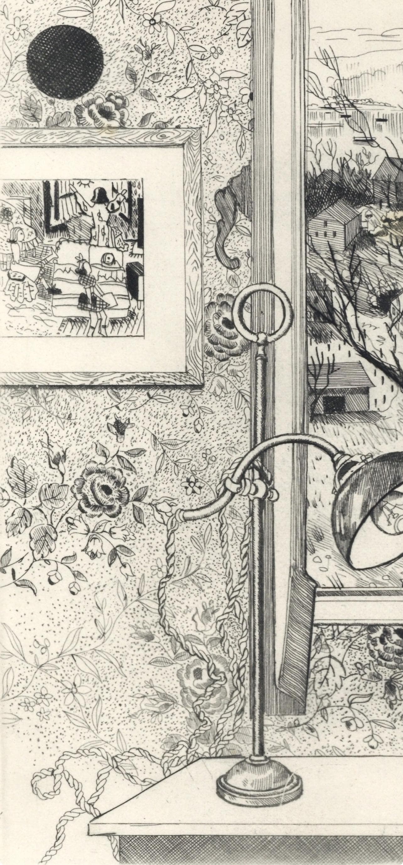 Etching - Jacques Maret - Composition - Alternance - 2