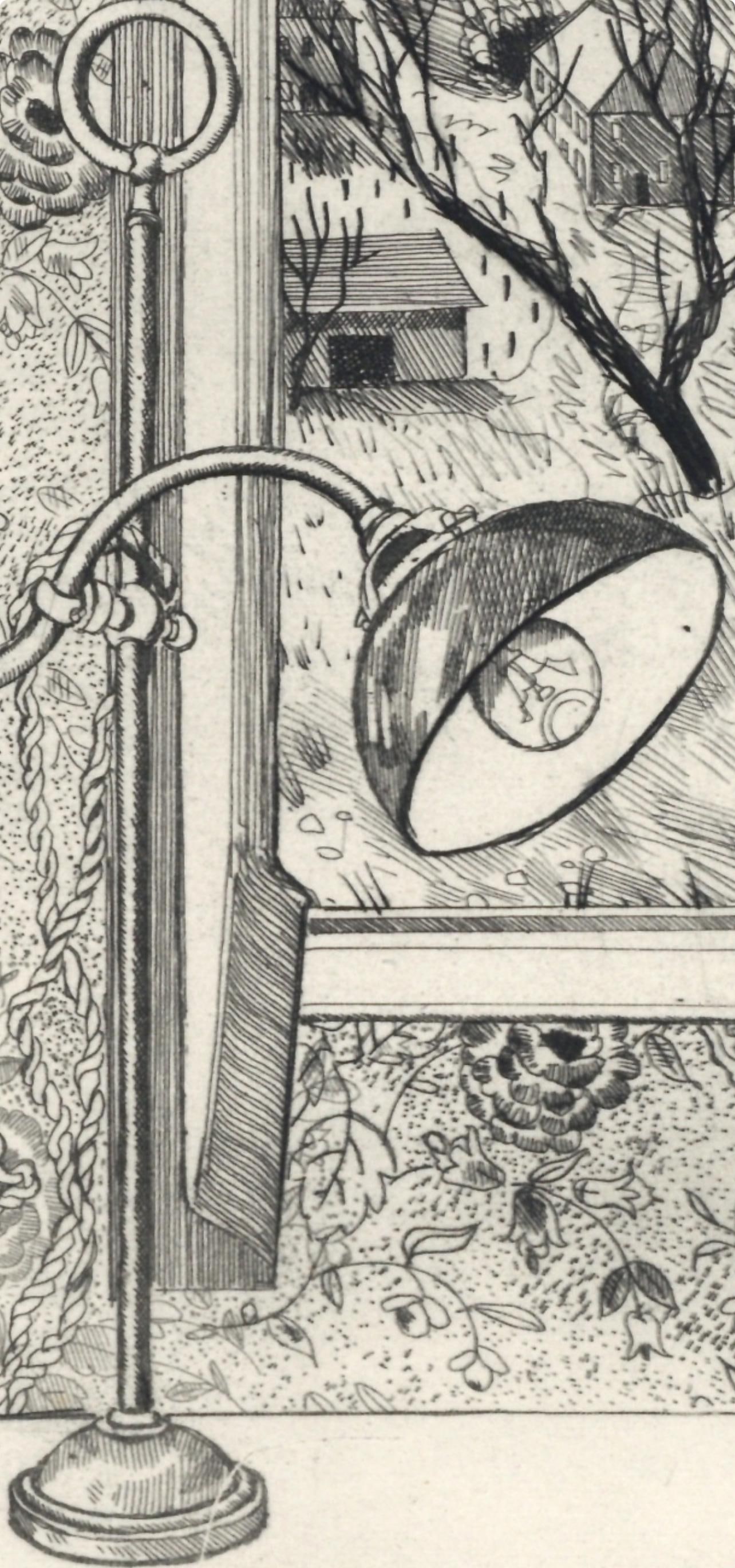 Etching - Jacques Maret - Composition - Alternance - 5