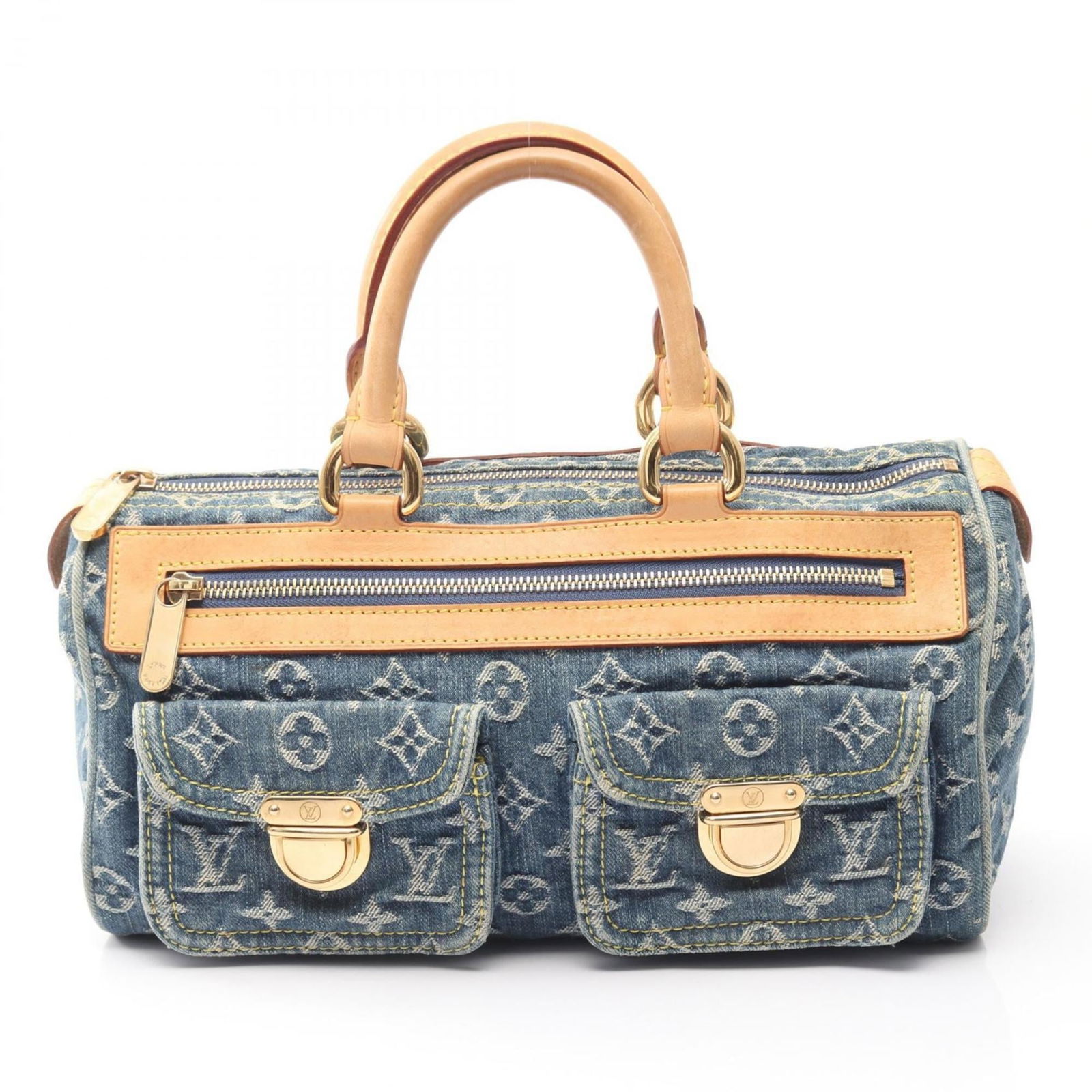 Denim Louis Vuitton Handbag Monogram: Denim Louis Vuitton Handbag Monogram This listing features Denim Louis Vuitton Handbag Monogram. Item specifics are provided below. Item Specifics: Brand: Louis Vuitton Type: Handbag Material: