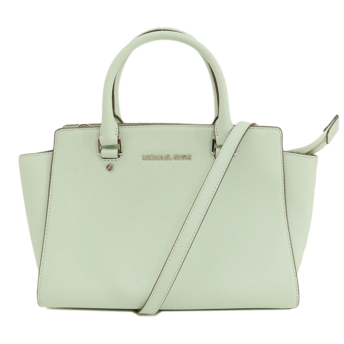 Leather MICHAEL KORS 2WAY Handbag: Leather MICHAEL KORS 2WAY Handbag This listing features Leather MICHAEL KORS 2WAY Handbag. Item specifics are provided below. Item Specifics: Brand: MICHAEL MICHAEL KORS Style: Handbag Exterior Materi
