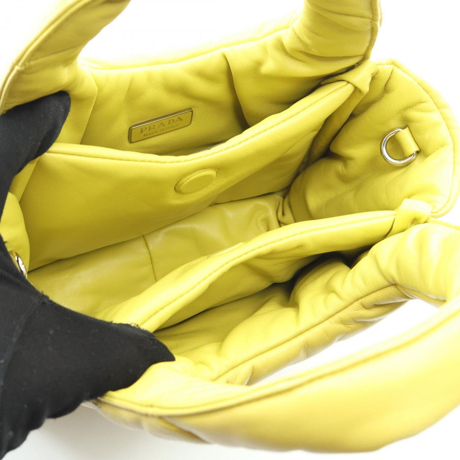 Leather Prada Handbag - 3