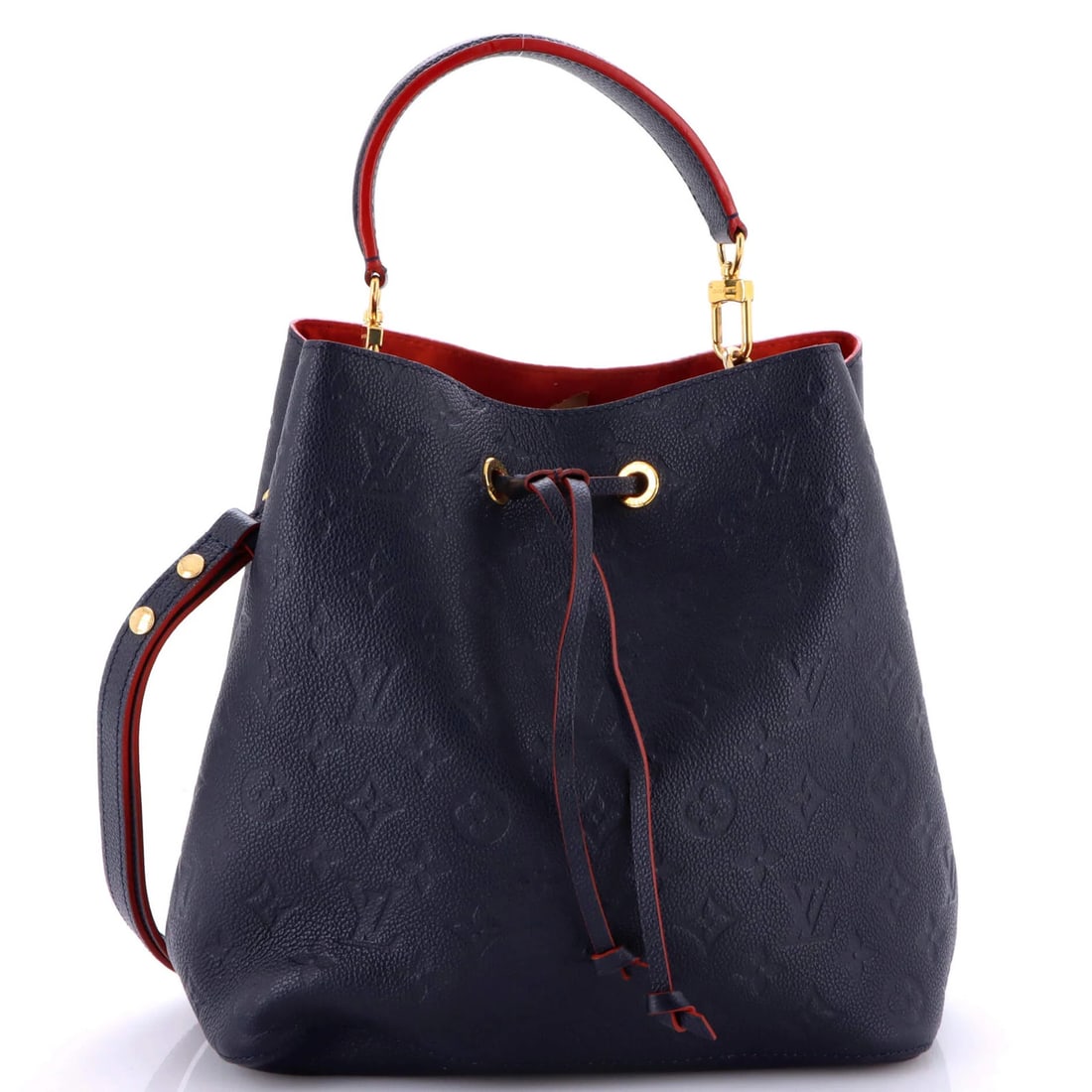 MM Louis Vuitton NeoNoe Handbag Monogram Empreinte Leather (1 of 6)