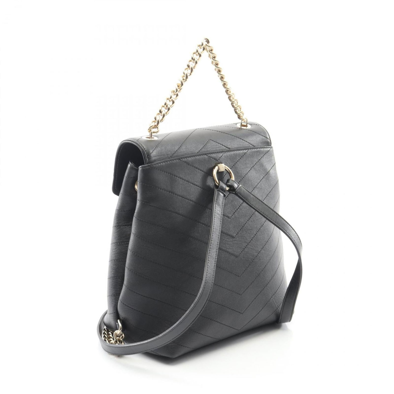 Leather Chanel Backpack - 2