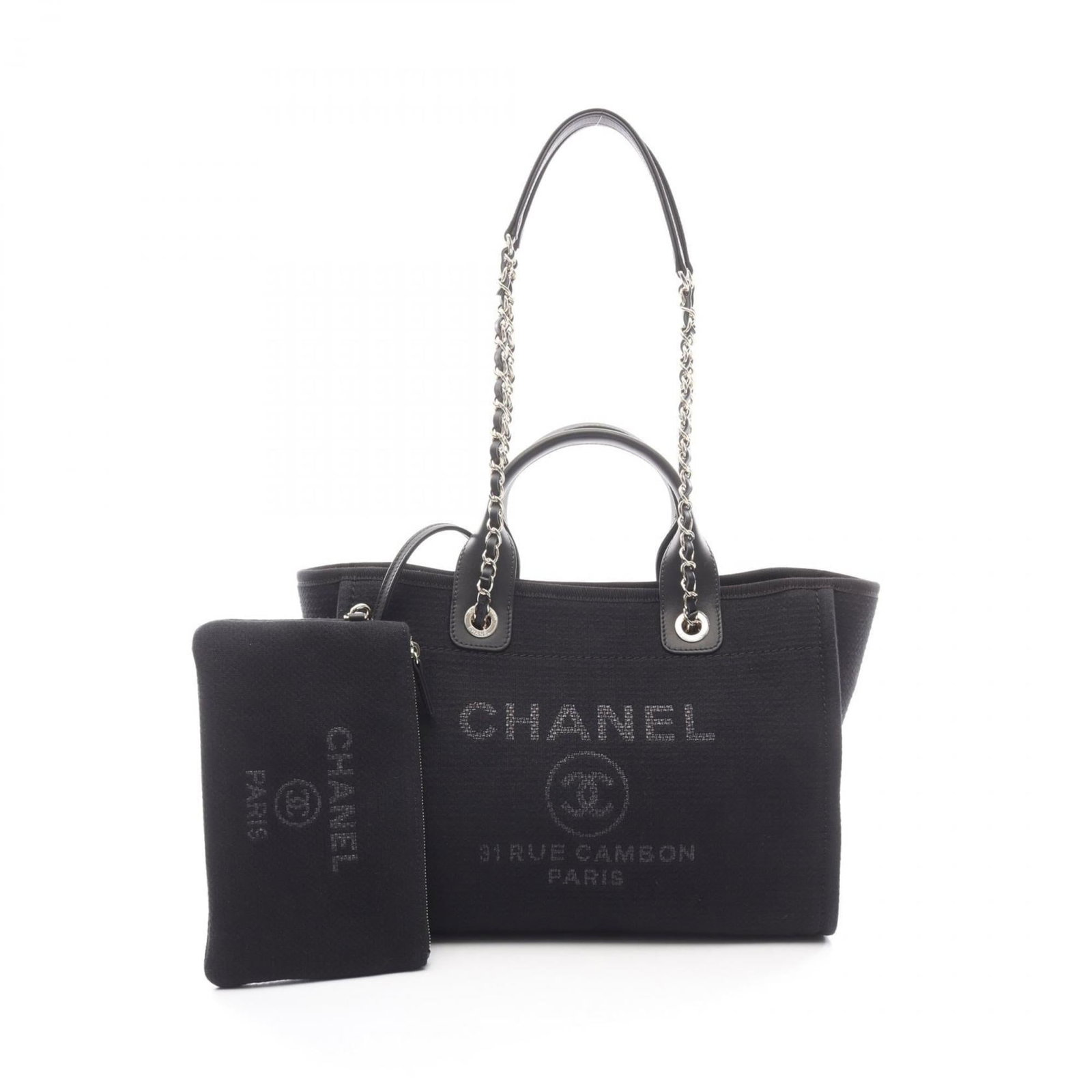 Fabric - Chanel Shoulder Bag Leather (1 of 9)
