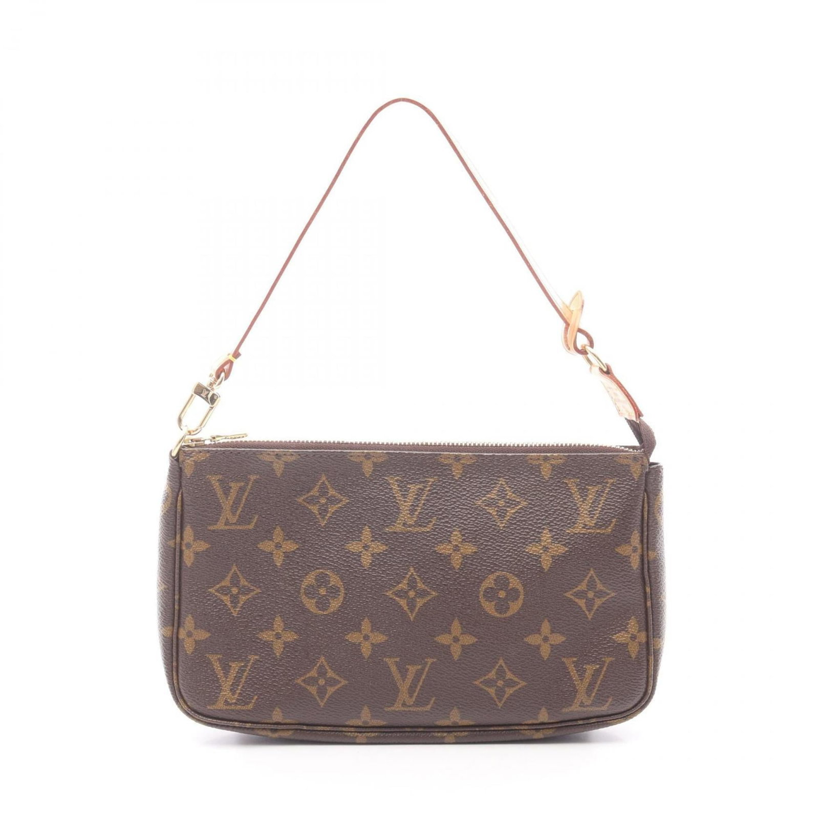 Leather - Louis Vuitton Handbag Coated Canvas (1 of 9)