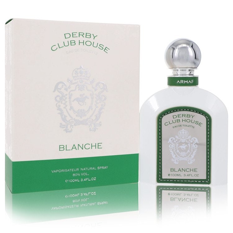 Spray Armaf Derby Blanche White Cologne By Armaf Eau De Toilette: Spray Armaf Derby Blanche White Cologne By Armaf Eau De Toilette This listing features Spray Armaf Derby Blanche White Cologne By Armaf Eau De Toilette. Item specifics are provided below. Item Specifi