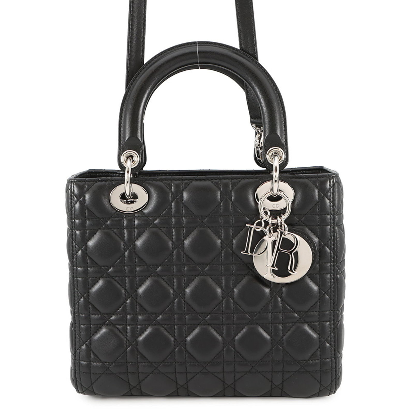 Leather Christian Dior Handbag (1 of 17)