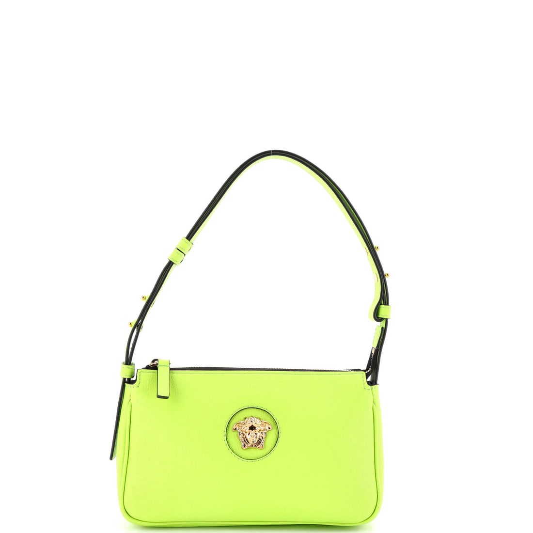 Leather Versace Medusa Chain Zip Shoulder Bag: Leather Versace Medusa Chain Zip Shoulder Bag This listing features Leather Versace Medusa Chain Zip Shoulder Bag. Item specifics are provided below. Item Specifics: Brand: Versace Exterior Material: