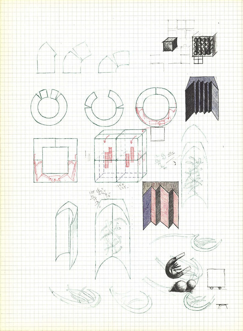 Contemporary ALAIN LE YAOUANC Study VII 15" x 11" Lithograph 1970 (1 of 4)