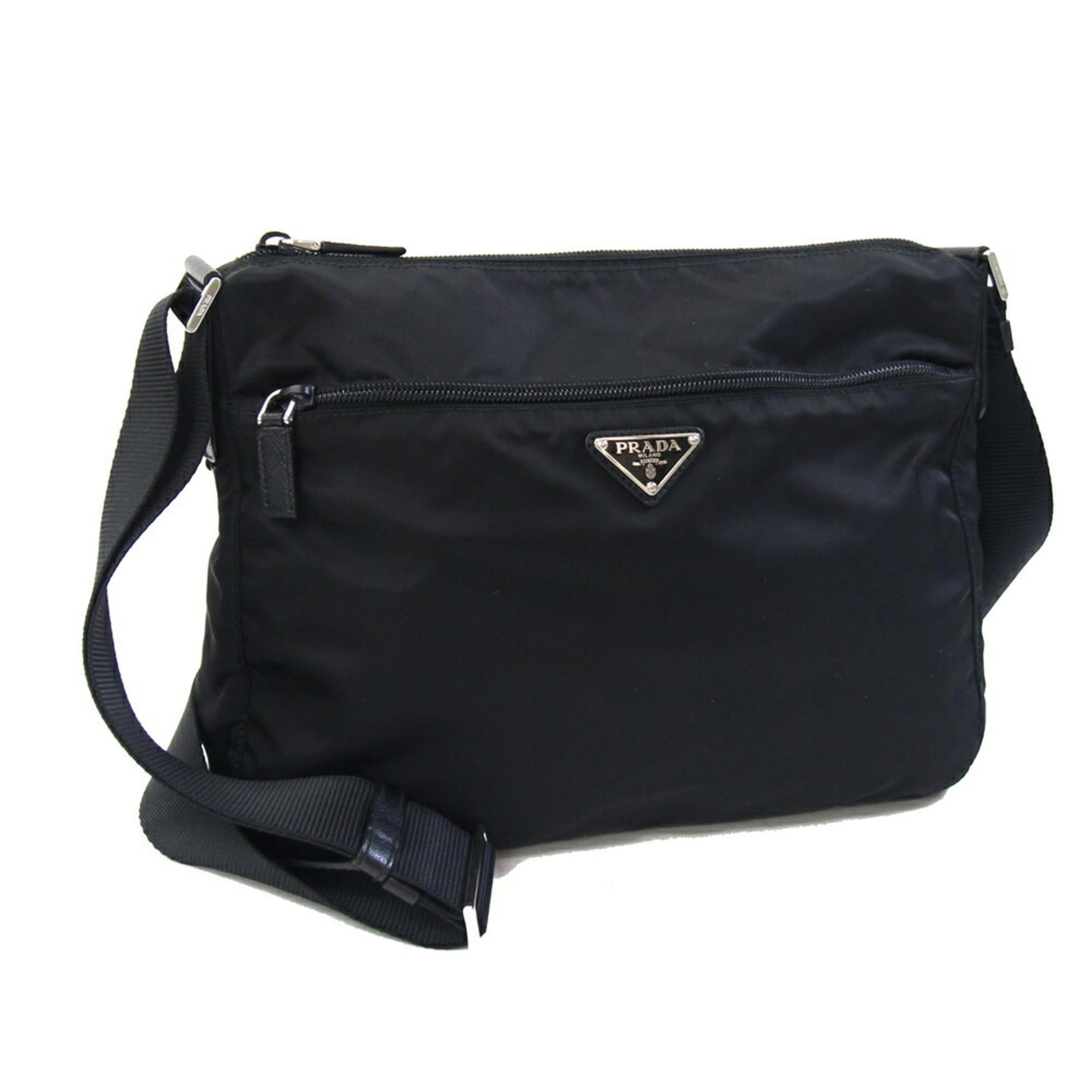 Leather - Prada Shoulder Bag Nylon: Leather - Prada Shoulder Bag Nylon This listing features Leather - Prada Shoulder Bag Nylon. Item specifics are provided below. Item Specifics: Brand: Prada Type: Shoulder Bag Material: Nylon , Leathe
