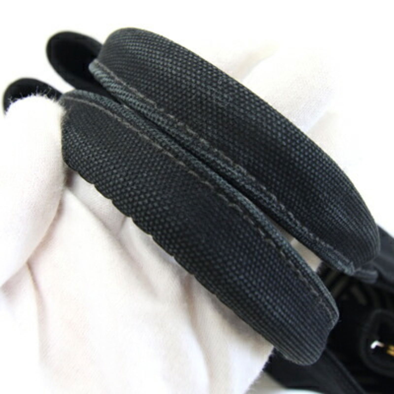 Canvas Prada Handbag - 7